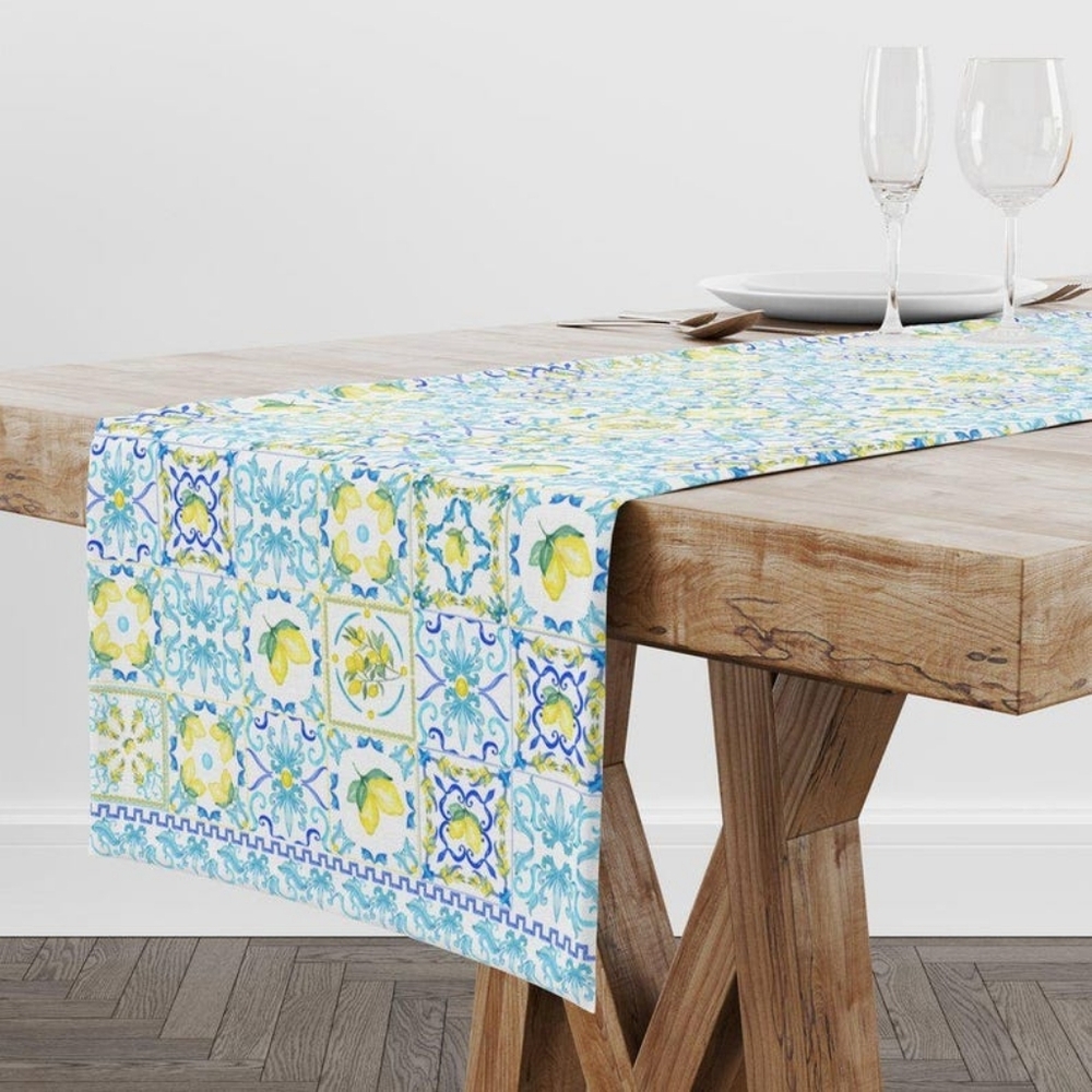 Floral Patterned Table Runner